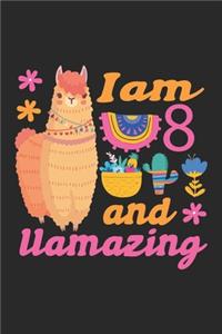 I am 8 and llamazing