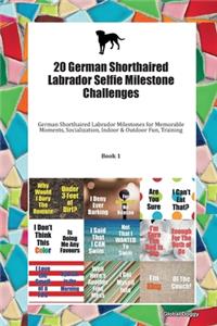 20 German Shorthaired Labrador Selfie Milestone Challenges