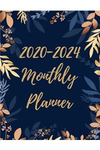 2020-2024 Monthly Planner