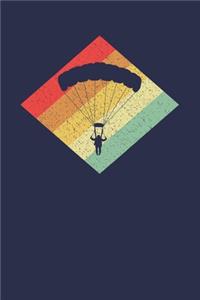 Fallschirmspringer Notizbuch