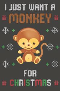 I Just Want A Monkey For Christmas