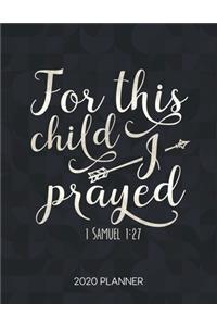 For This Child I Prayed 1 Samuel 1