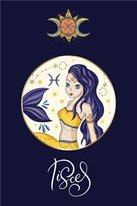PISCES - Lined Journal