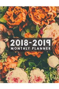 2018-2019 Monthly Planner