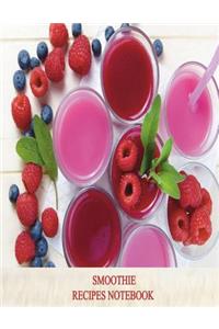 Smoothie Recipes Notebook
