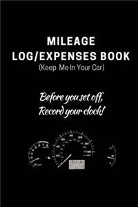 Mileage Log/Expenses Book