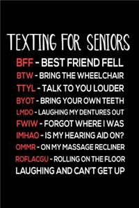 Texting For Seniors