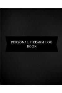 Personal Firearm Log Book