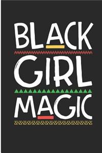 Black Girl Magic: African American Womens Blank Lined Note Book