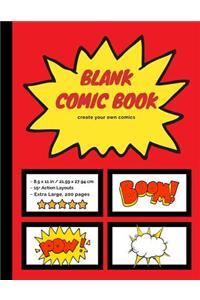 Blank Comic Book