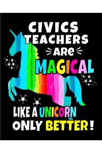 Civics Teachers Are Magical Like a Unicorn Only Better