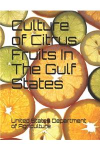 Culture of Citrus Fruits in the Gulf States