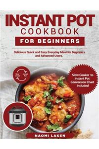 Instant Pot Cookbook for Beginners