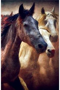 Journal Notebook For Horse Lovers - Running Wild