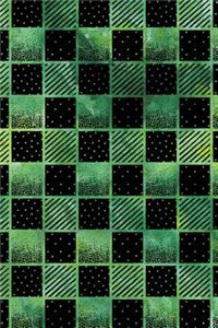 Journal Notebook Squares and Dots Pattern 9
