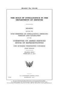 The role of intelligence in the Department of Defense