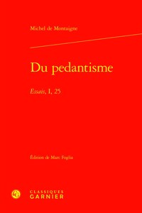 Du Pedantisme