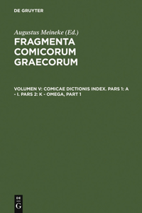 Comicae Dictionis Index