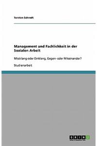 Management und Fachlichkeit in der Sozialen Arbeit