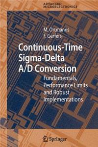 Continuous-Time Sigma-Delta A/D Conversion