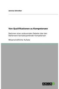 Von Qualifikationen zu Kompetenzen