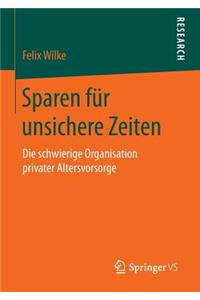 Sparen für unsichere Zeiten