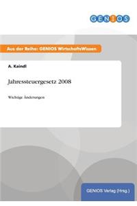 Jahressteuergesetz 2008