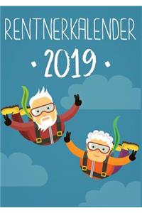 Rentnerkalender 2019 - Kalender für Senioren mit Großer Schrift