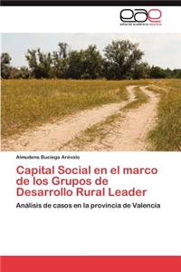 Capital Social en el marco de los Grupos de Desarrollo Rural Leader