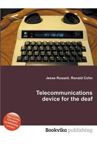 Telecommunications Device for the Deaf