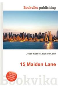 15 Maiden Lane