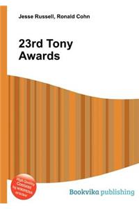 23rd Tony Awards