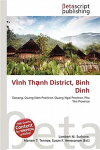 V NH Th NH District, Binh Dinh