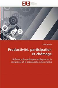 Productivité, Participation Et Chômage