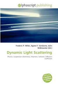 Dynamic Light Scattering