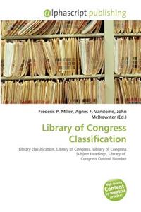 Library of Congress Classification
