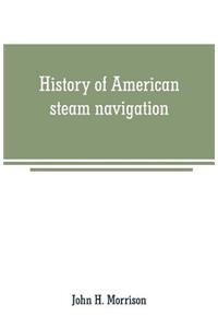 History of American steam navigation