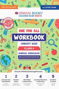 Oswaal One For All Workbook Concept Wise Class-4 General Knowledge (For Latest Exam)