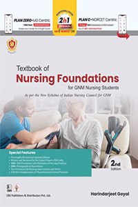 Textbook of Nursing Foundation for GNM Nursing Students 2Ed (PB 2023)