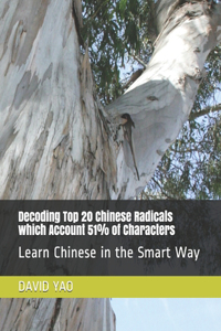Decoding Top 20 Chinese Radicals which Account 51% of Characters