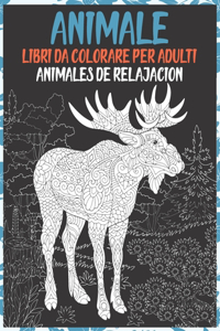 Libri da colorare per adulti - Animales de relajación - Animale