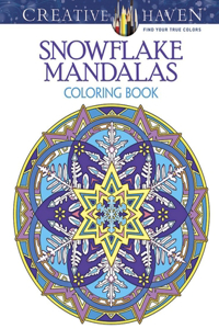 Creative Haven Snowflake Mandalas Coloring Book