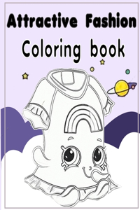 Attractive Fashion Coloring Book
