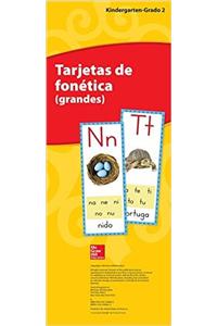 Lectura Maravillas, Grades K-2, Sound Spelling Cards (Large)