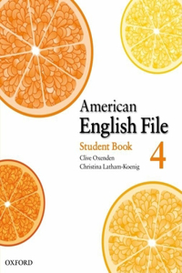 American English File Level 4: Student Book with Online Skills Practice