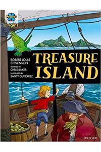 Project X Origins Graphic Texts: Dark Red Book Band, Oxford Level 17: Treasure Island