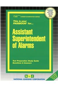 Assistant Superintendent of Alarms