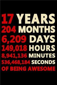 17 Years Of Being Awesome