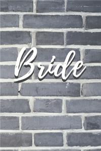 Bride Notebook Journal