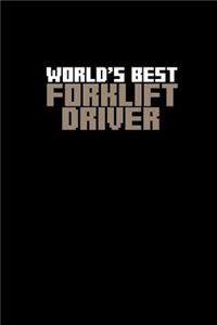 World's best forklift driver